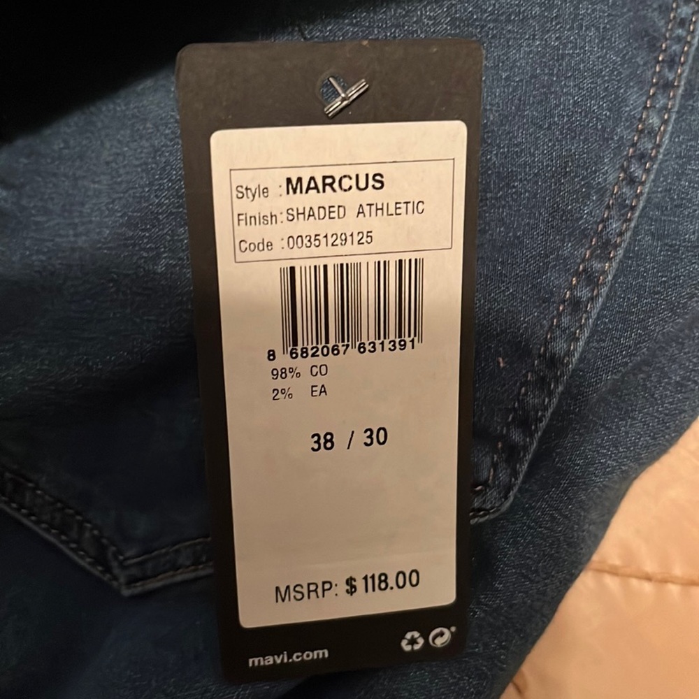 Marcus brand denim jeans - shaded athletic size 38 x 30